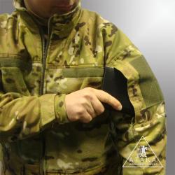 Плечевые карманы с горизонтальным доступом